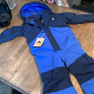 Burton children’s one piece snowsuit.